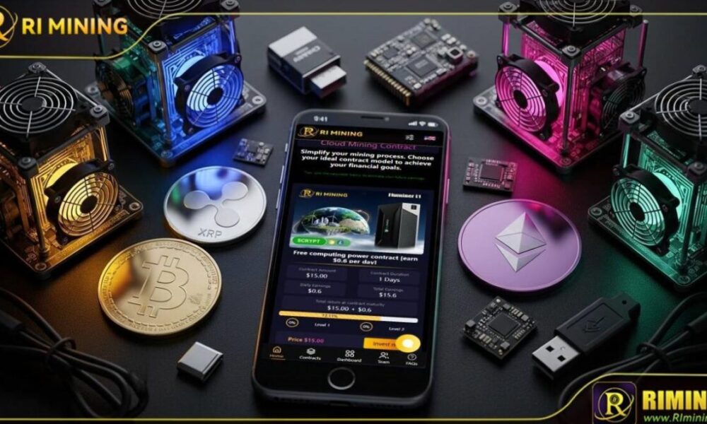 ri-mining-launches-smart-free-cloud-mining-app:-earn-xrp,-btc,-and-eth-daily-with-ease